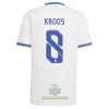 Maglia ufficiale Real Madrid Toni Kroos 8 Casa 2021-22 per Uomo